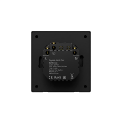 Novato Zigbee Sıva Altı Güç Ölçerli Anahtar Priz (Siyah)
