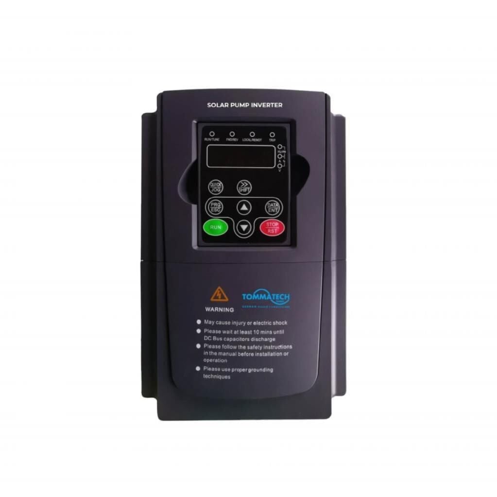 TommaTech 4 kW 3 Phase / 380V مضخة الري العاكس العاكس الري الزراعي محرك الألواح الشمسية