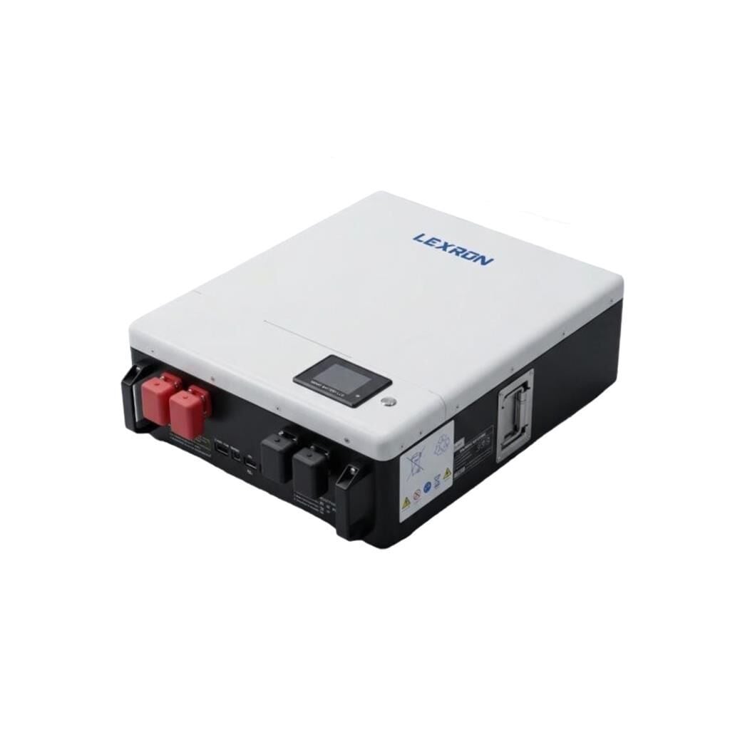 Lexron 100Ah 51.2V Premium Serisi Duvar Tipi Lityum Batarya