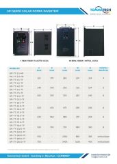 TommaTech 55 kW 3 Phase/380V Irrigation Pump Inverter Inverter Solar Drive without Board