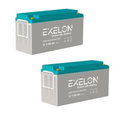 Güneş Enerjisi Bağ Evi Solar Paketi 3KVA İnverter 350W Güneş Paneli 150AH Jel Akü