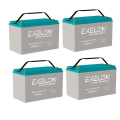 Güneş Enerjisi Bağ Evi Solar Paketi 5KVA İnverter 350W Güneş Paneli 100Ah Jel Akü