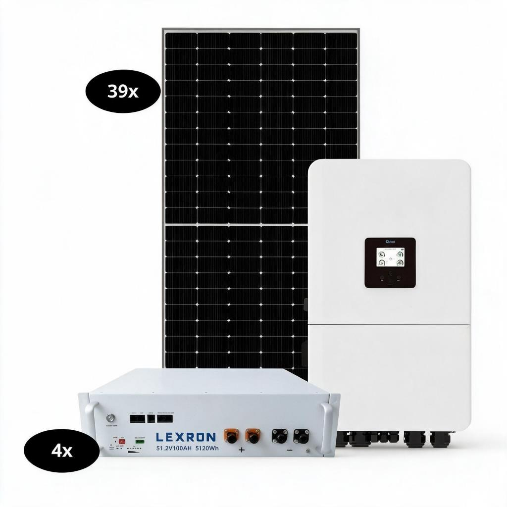 20kW Trifaze Enerji Depolamalı Hibrit Sistem 1