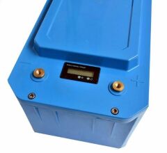 Megacell 25.6V 100Ah LiFePO4 Lityum Demir Fosfat Akü(ABS Kasa)