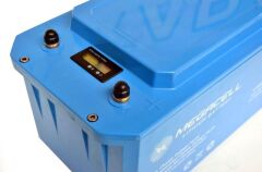 Megacell 25.6V 110Ah (Bluetooth) LiFePO4 Lityum Demir Fosfat Akü(ABS Kasa)