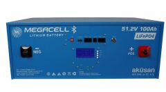 Megacell -LiFePO4 51.2V 100Ah Lityum Demir Fosfat Diğer