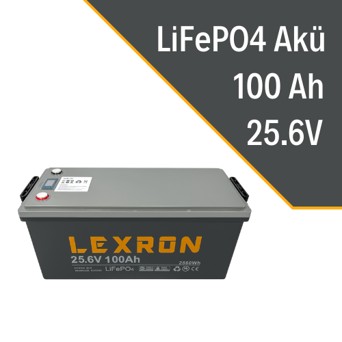 Lexron 100ah 25.6v Lityum Akü LXR24100L