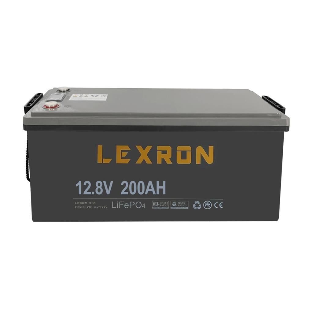 Lexron 200Ah 12.8V LiFePO4 Lityum Akü