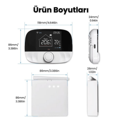 Novato WiFi Kablosuz Oda Termostatı