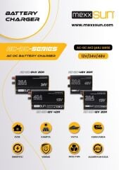 Mexxsun AC-DC Akü Şarj Cihazı 12V-20A