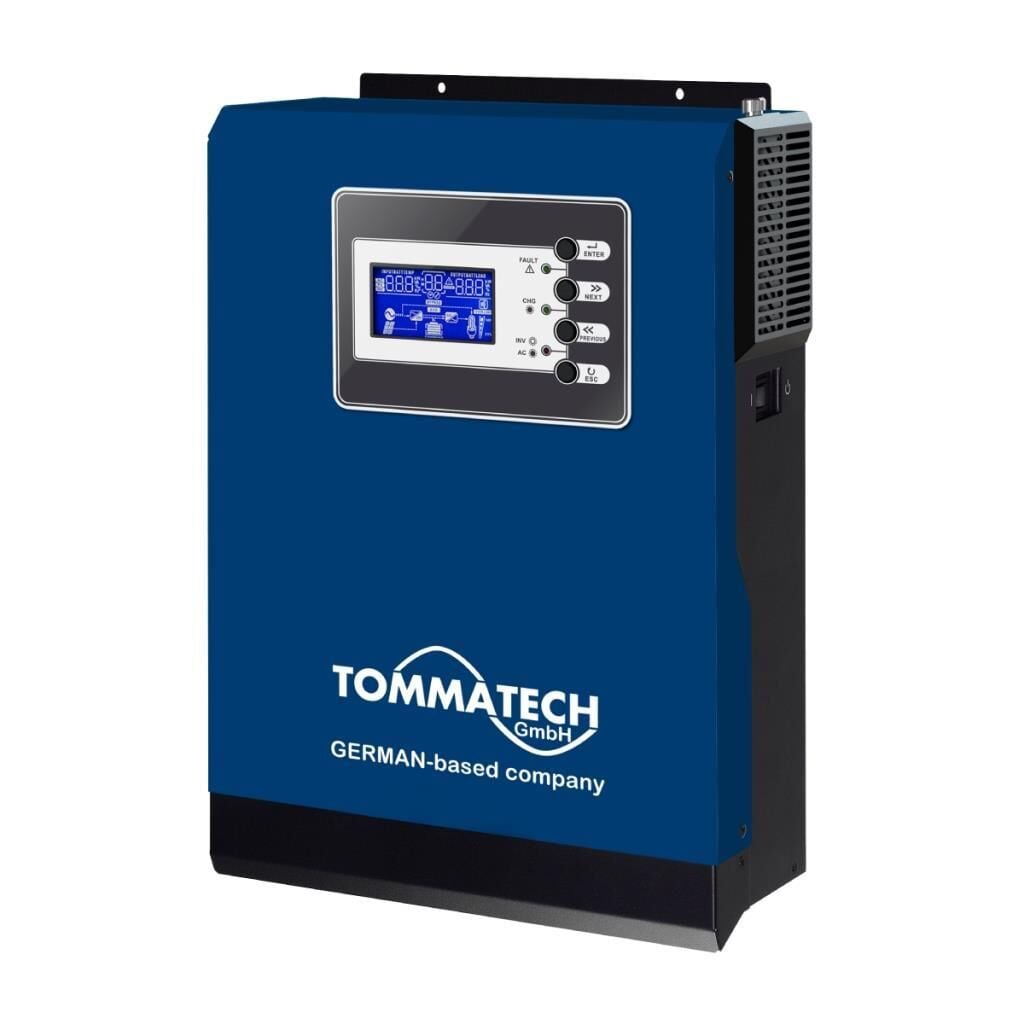Tommatech New 3 kva 3KW 3000 watt 24 Volt عاكس ذكي عاكس كامل Sineus عاكس ذكي