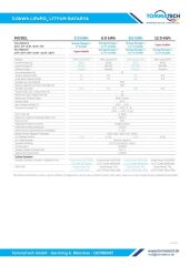 TommaTech Hightech Power 3kWh Lityum Batarya BTRY-TT-01-HP-3.0