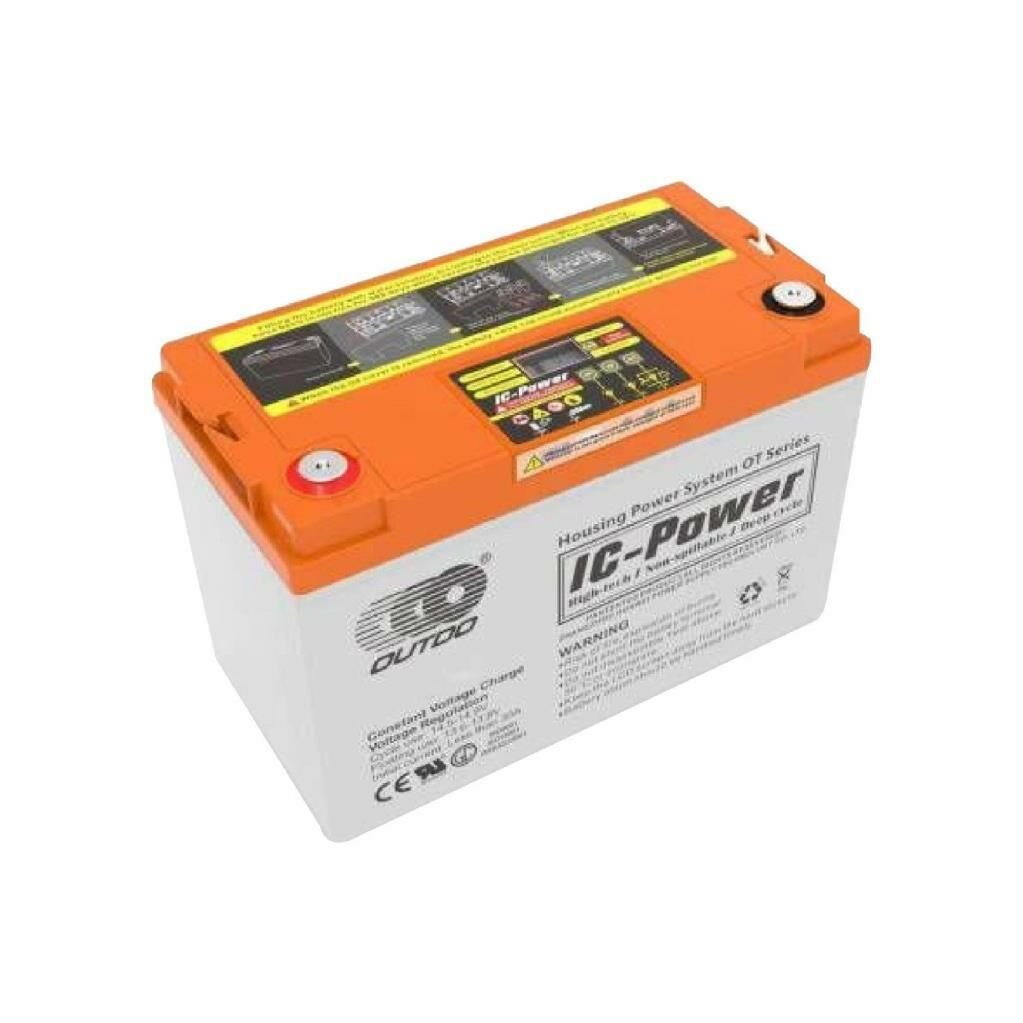 OUTDO 12 VOLT 100 AMPER GEL BATTERY DEEP CYCLE Gel Battery