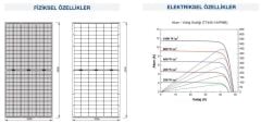 CW Enerji 450 Watt Half-Cut Multi 9 Busbar Bifacial Güneş Paneli