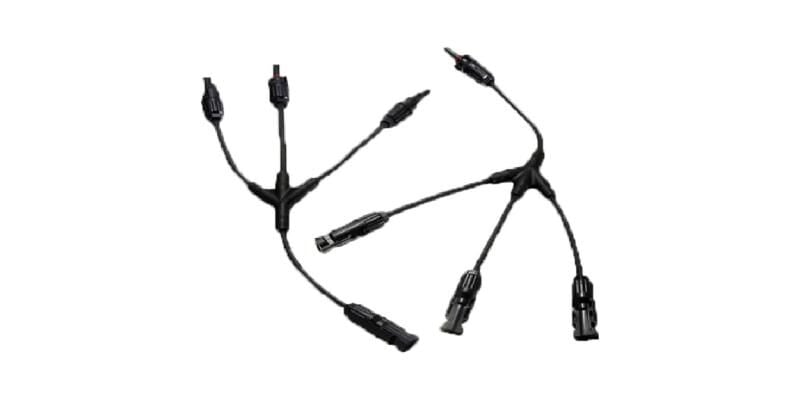 Solar Connector 3 in 1 Wired Parallel Connector