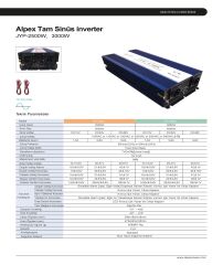 Alpex 3000 Watt 12 Volt Tam Sinüs İnverter