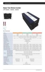 Alpex 6000 Watt 24 Volt Dijital Ekranlı Tam Sinüs İnverter