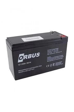Orbus 9 Amper 12 Volt Akü