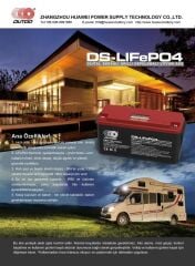 OUTDO 12.8V 300Ah/10 HR Lithium Akü