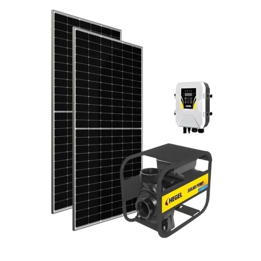 Hegel 2 adet Güneş Paneli ile Çalışan 48 Volt Salyangoz Yüzey Pompalı Tarımsal Sulama Paketi