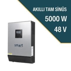 Smart 5kva 5KW 5000 Watt 48 Volt Akıllı İnventer İnvertör Paralellenebilir