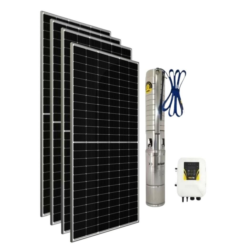 Hegel 110 Volt 13.5 Amper DC Pompalı Tarımsal Sulama Paketi