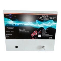 Prismacell Lifepo4 105ah 51.2 Volt Prizmatik Smart Bluetooth 5400 Watt Akü TURBO CHARGING Solar Akü