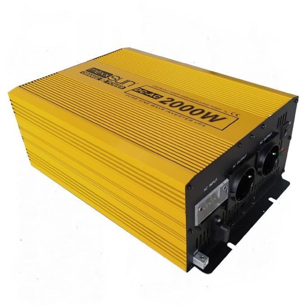 MEXXSUN 2000 WATT 12 VOLT FULL SINUS UPS INVERTER INVERTER Full Sine Ups Inverter