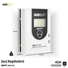 MPJ40 12/24V Mppt Charge Controller