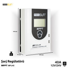 MPJ40 12 / 24V Mppt Charge Controller
