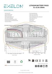Teknovasyon Arge Exelon 12 V 200 Ah Lityum Akü EL-12-200