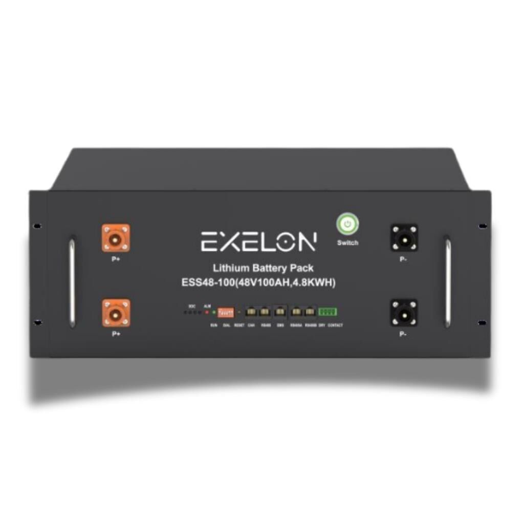 Teknovasyon Arge Exelon 48 V 100 Ah Lityum Akü Rack Tipi