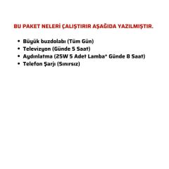 Güneş Enerjisi Solar Paketi 3kva İnverter 450 watt Güneş Paneli 150 Amper Jel Akü
