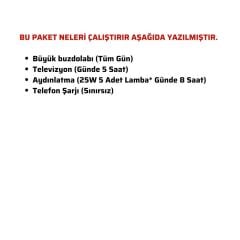Güneş Enerjisi Solar Paketi 3kva İnverter 450 watt Güneş Paneli 150 Amper Jel Akü