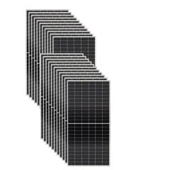 Güneş Enerjisi Solar Paketi 11kva İnverter 550 watt Güneş Paneli 48V 100 Amper Lityum Akü