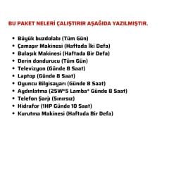 Güneş Enerjisi Solar Paketi VMIII 5Kva Mppt İnverter 550 watt Güneş Paneli 48V 50 Amper Lityum Akü