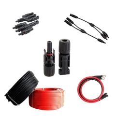 Güneş Enerjisi Solar Paketi VMIII 5Kva Mppt İnverter 550 watt Güneş Paneli 48V 50 Amper Lityum Akü