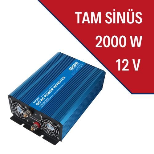 Carspa Lexron 12 Volt 220 Volt Inverter 2000 Watt Full Sine Inverter Full Sine Inverter