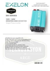 Teknovasyon Arge Exelon 24 V 1200W Modifiye Sinüs inverter