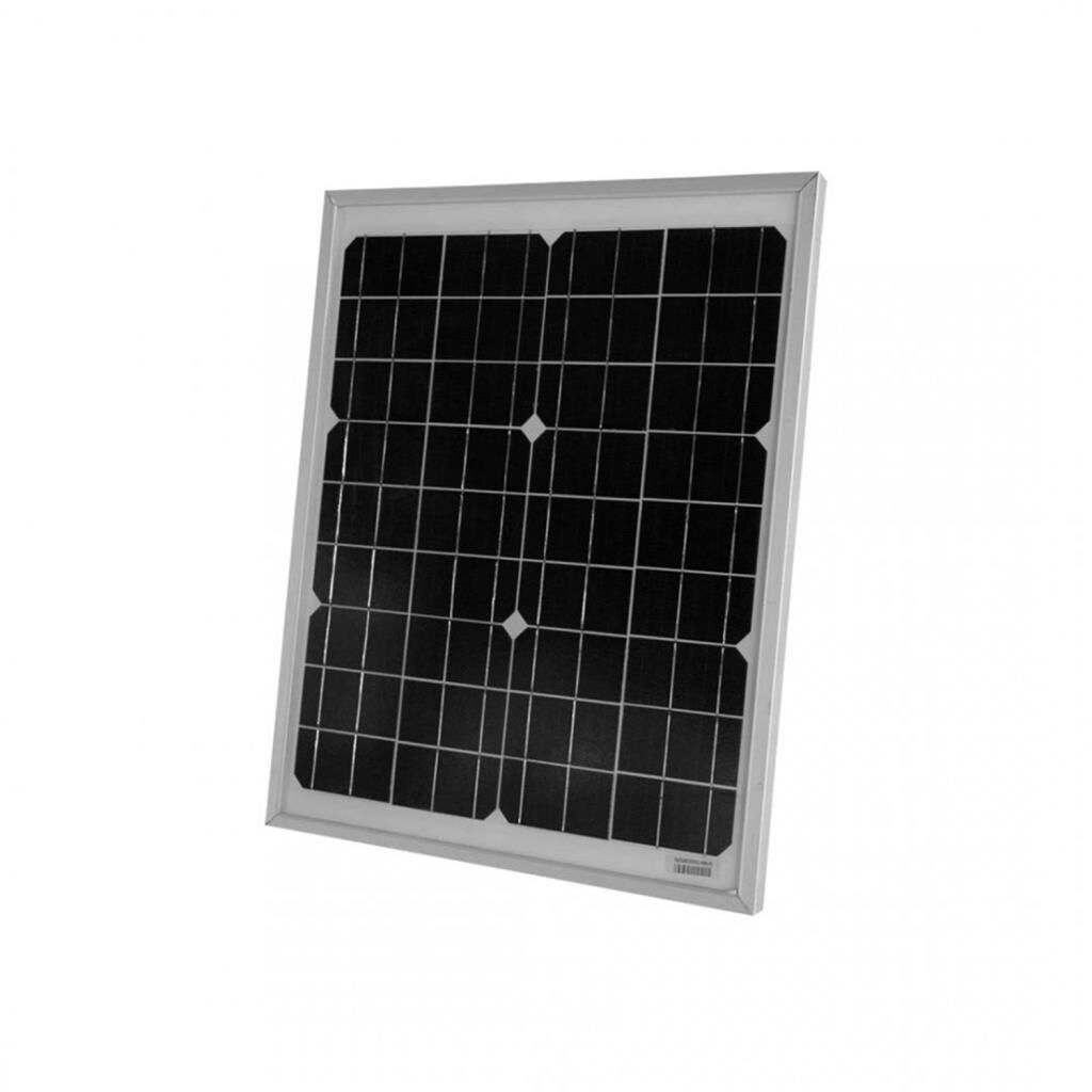 25 Watt Monokristal Güneş Paneli 25W 12V