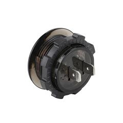 Su Geçirmez 5-48V DC Araç Voltaj Göstergesi – Led Ekranlı Dokunmatik Anahtarlı Beyaz