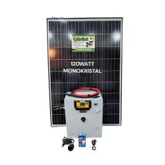 Taşınabilir Güneş Enerji Paketi 150w Güneş Paneli 80ah akü 600W inverter Tv Aydınlatma Paketi