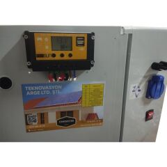 Taşınabilir Güneş Enerji Paketi 150W Güneş Paneli 80Ah Akü 600W İnverter TV ve Aydınlatma Paketi