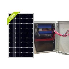 Taşınabilir Güneş Enerji Paketi 150W Güneş Paneli 80Ah Akü 600W İnverter TV ve Aydınlatma Paketi