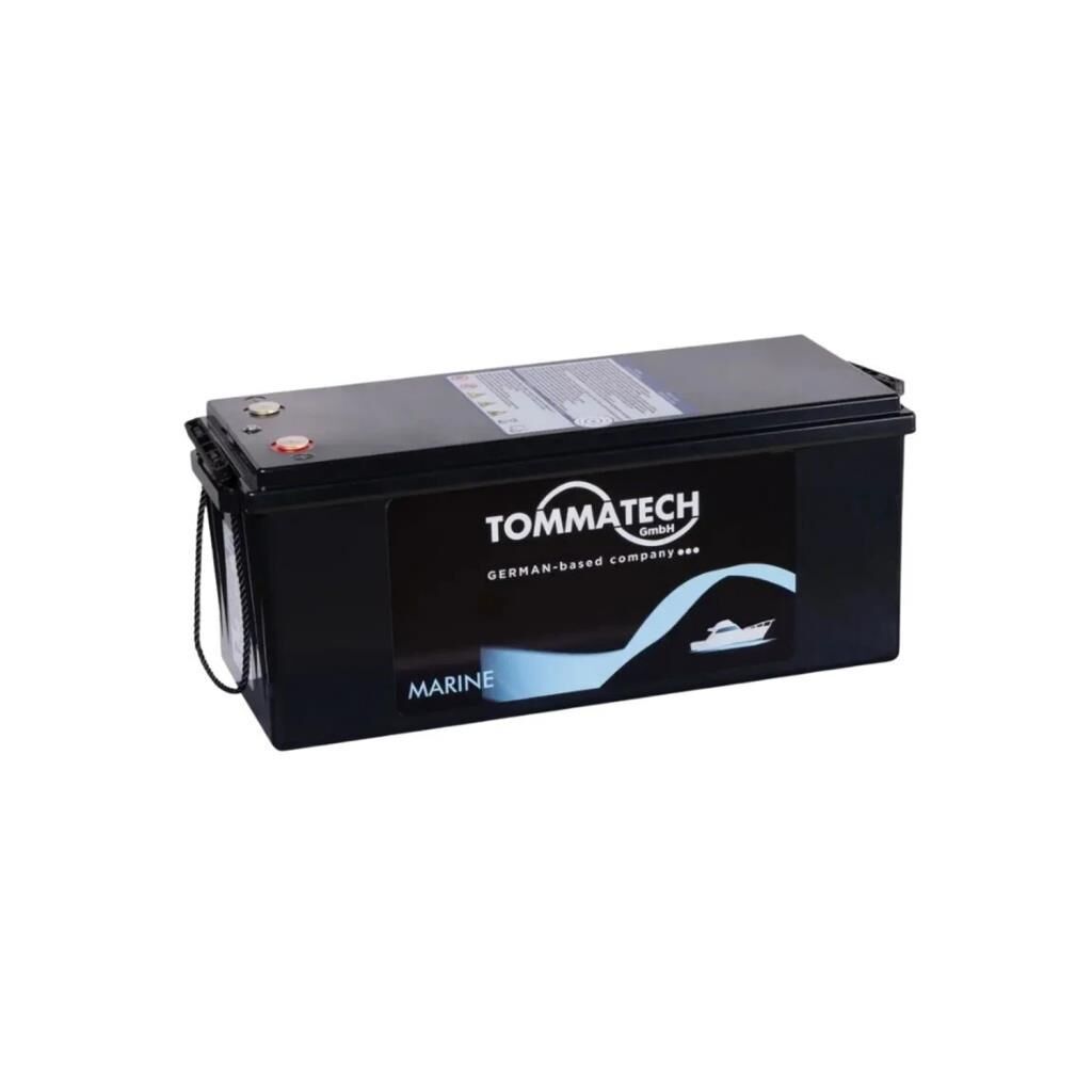 TommaTech 12.8V 280Ah Marin Lityum Batarya Bluetooth Destekli