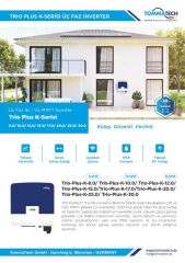TommaTech Trio Plus K 10.0kW Üç Faz İnverter