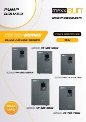 Mexxsun Solar Pompa Sürücüsü 120hp 90 Kw  Trifaze