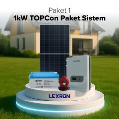 MONOKRİSTALLİ MİNİ BUZDOLABI PAKETİ (PAKET 1)