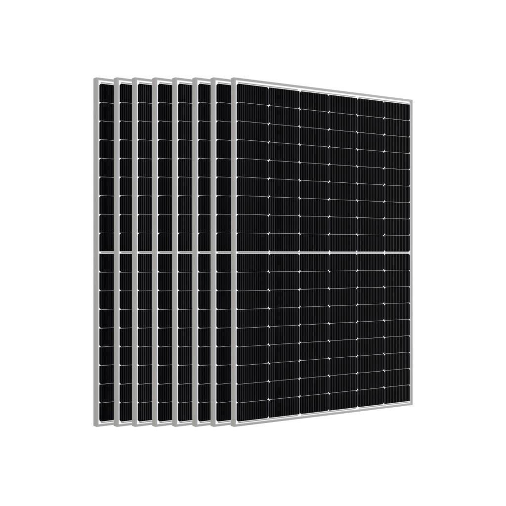 TommaTech 600W Half-Cut TOPCon Güneş Paneli - 8 Adet