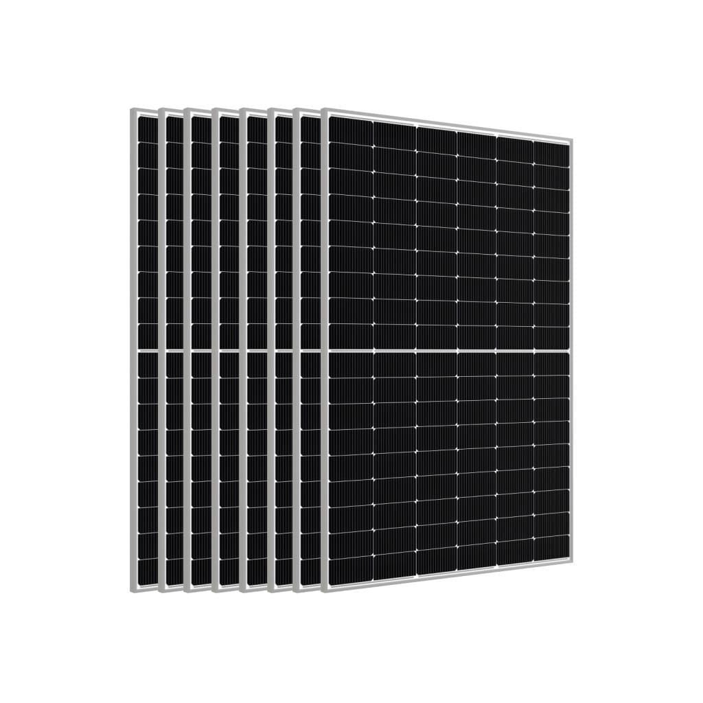 TommaTech 600W Half-Cut TOPCon Güneş Paneli - 8 Adet